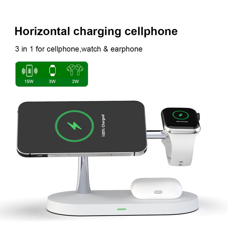 5-in-1 MagSafe Wireless & Wired Charging Station for Apple products